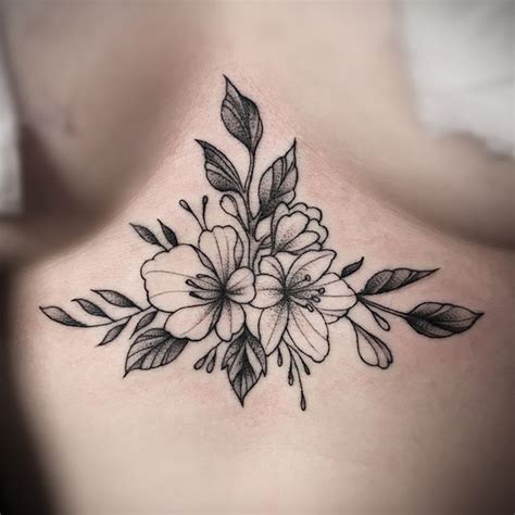 165 Unique Sternum Tattoo Designs for Women 